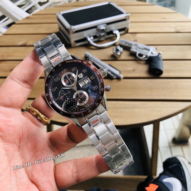 泰格豪雅TAG Heuer卡莱拉系列CV2A10.BA0796腕表男士手表 gjs2207